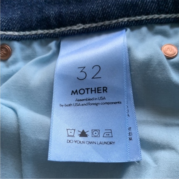 📌 MOTHER The Cha Cha In Clean Sweep Blue Wash Jean - Picture 5 of 10